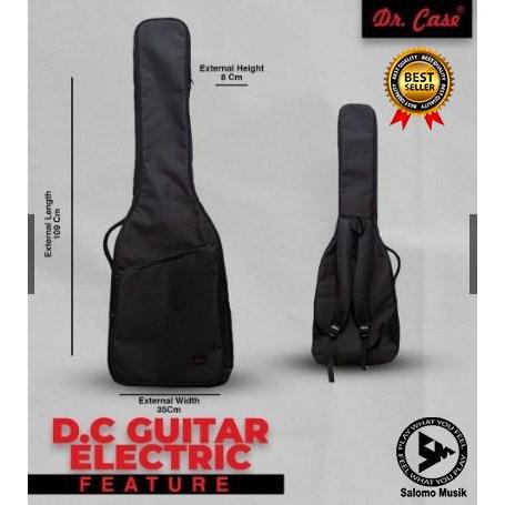 AXELAB Gigbag Gitar Elektrik DC Gitar by DR Case Original - Bass Elektrik