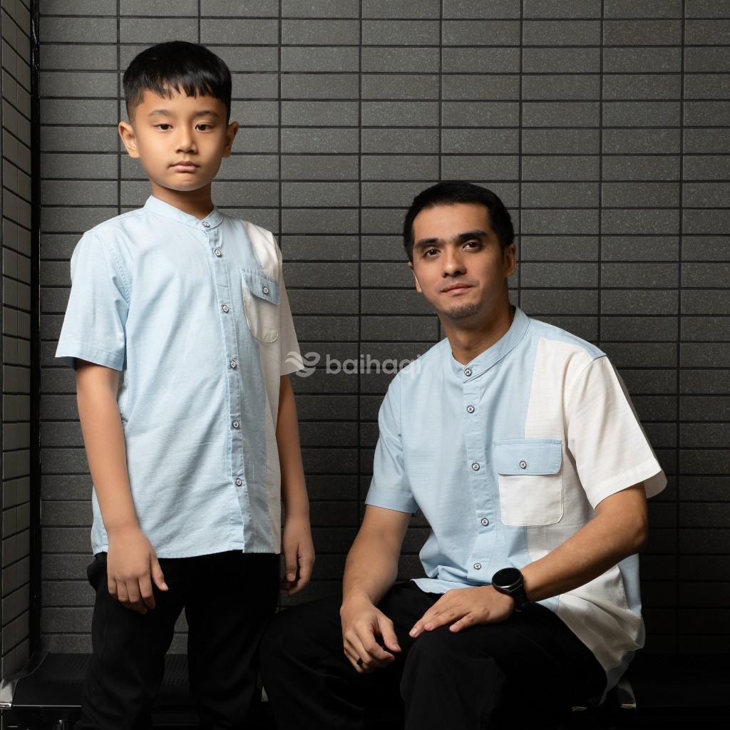 Baihaqi Kemko Couple Uswah Lengan Pendek BAKP58