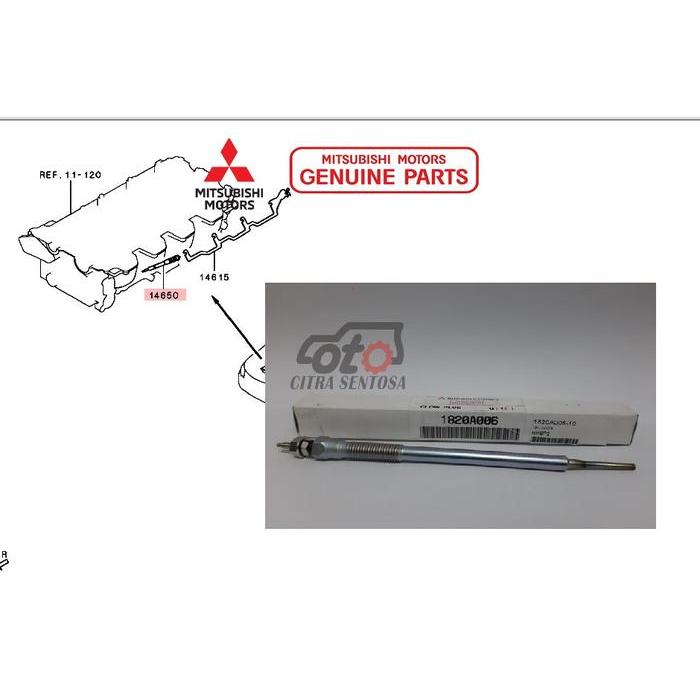 BUSI PEMANAS TRITON GLOW PLUG TRITON 1820A006 PASS