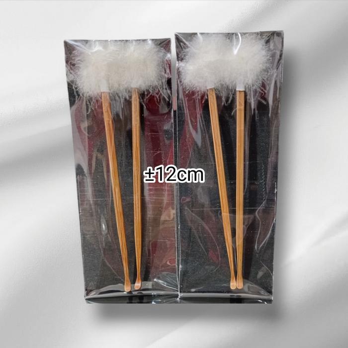 New Korek Kuping Kayu Isi 2 panjang 15 cm - ±12 cm