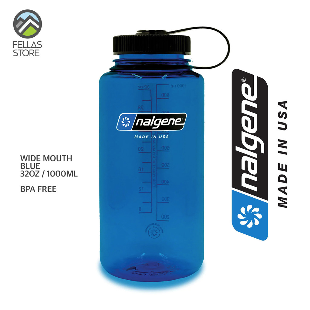 Nalgene - Wide Mouth 1L Blue