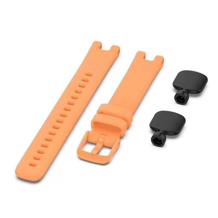 New Collection Tali Jam Strap compatible untuk Garmin Lily silicon - ORANGE