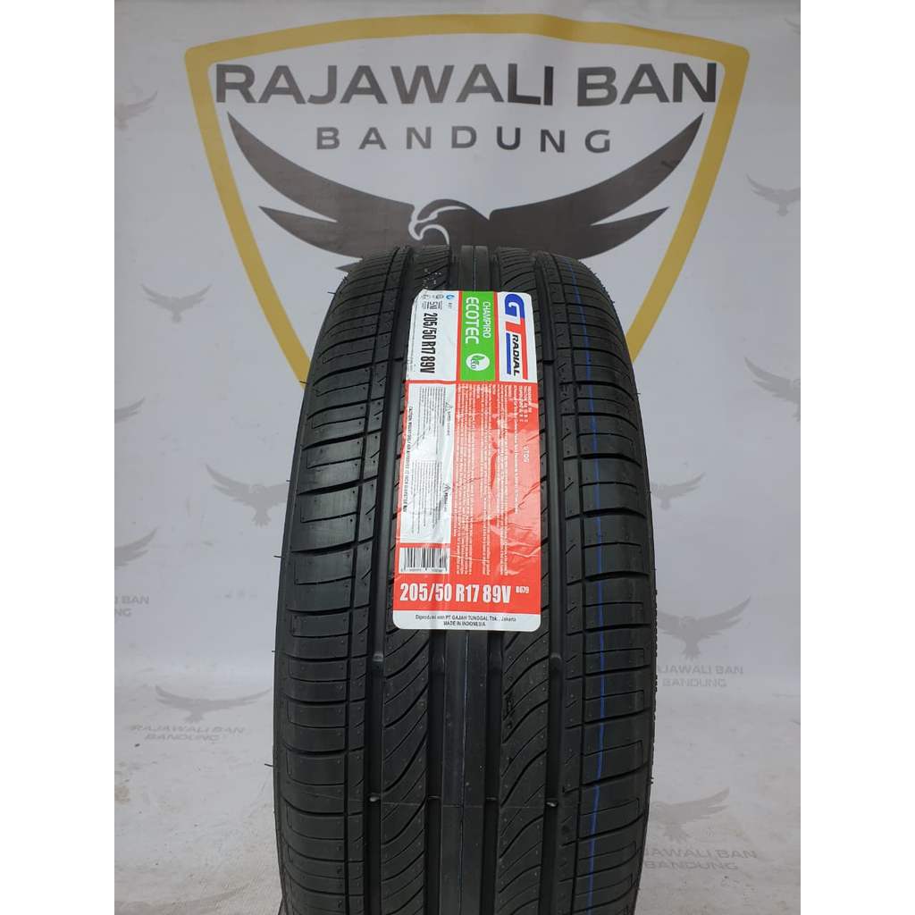 GT Radial Ban Mobil 205/50 R17 Ecotec Gajah Tunggal Ban Ring 17