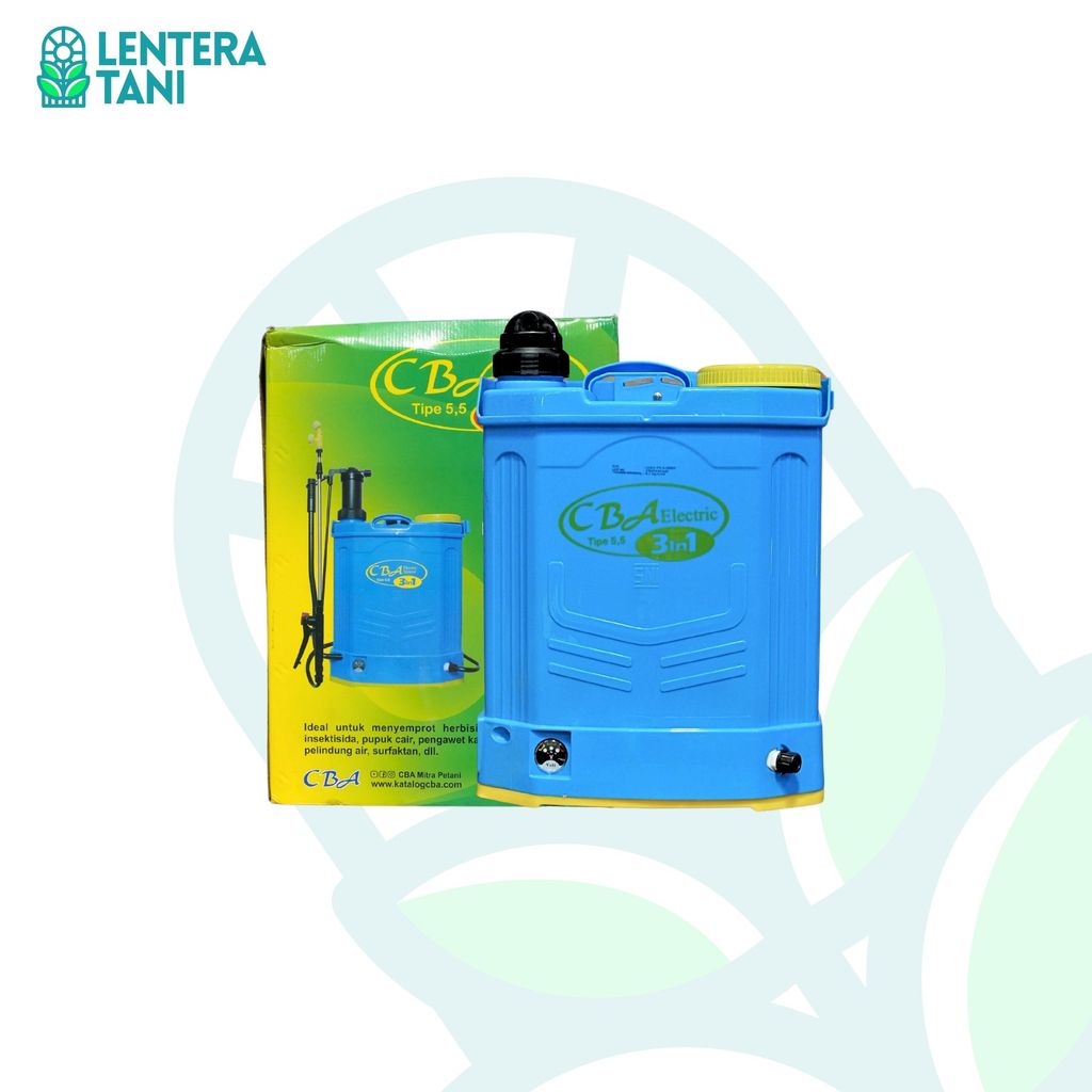 sprayer elektrik pertanian manual dan elektrik cba 3 in 1 16 liter