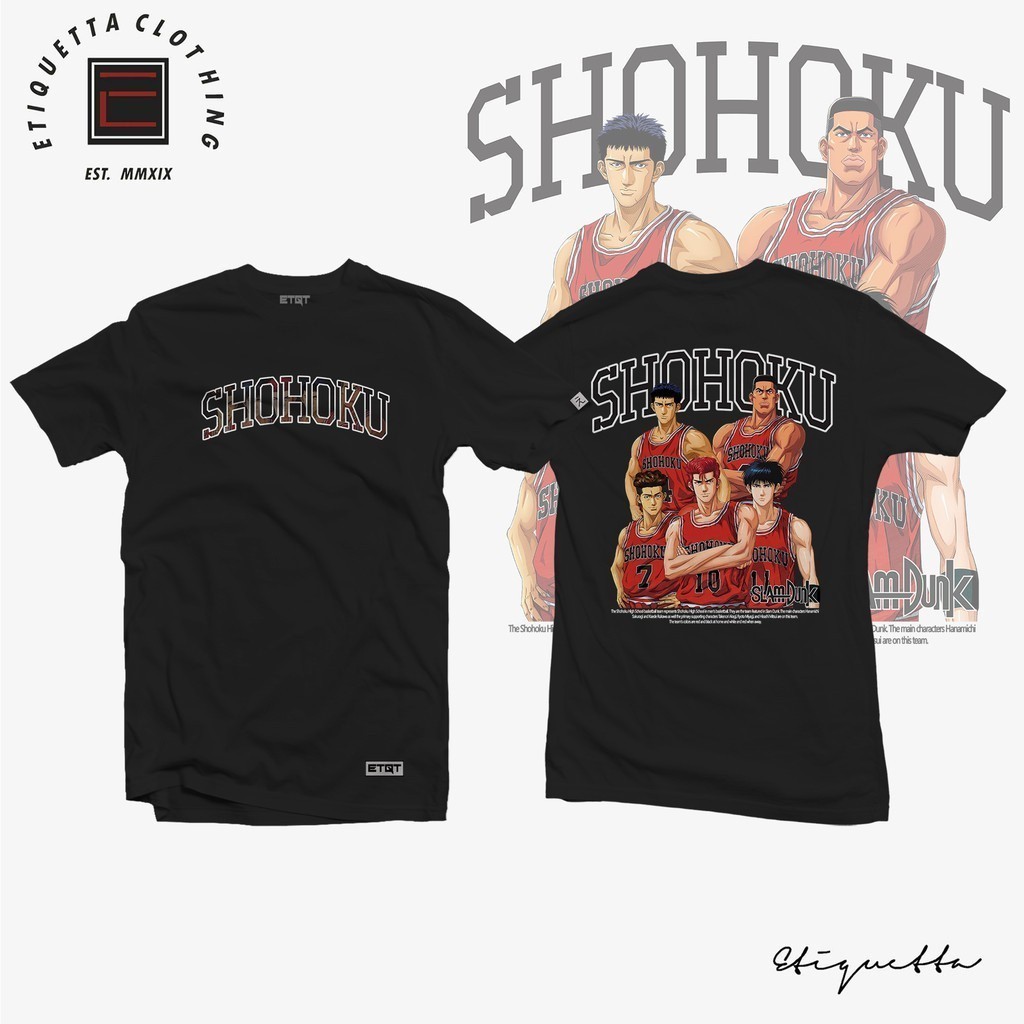 GooFee - ETQT WorldWide - Unisex - Anime Shirt - Slamdunk - Shohoku Team