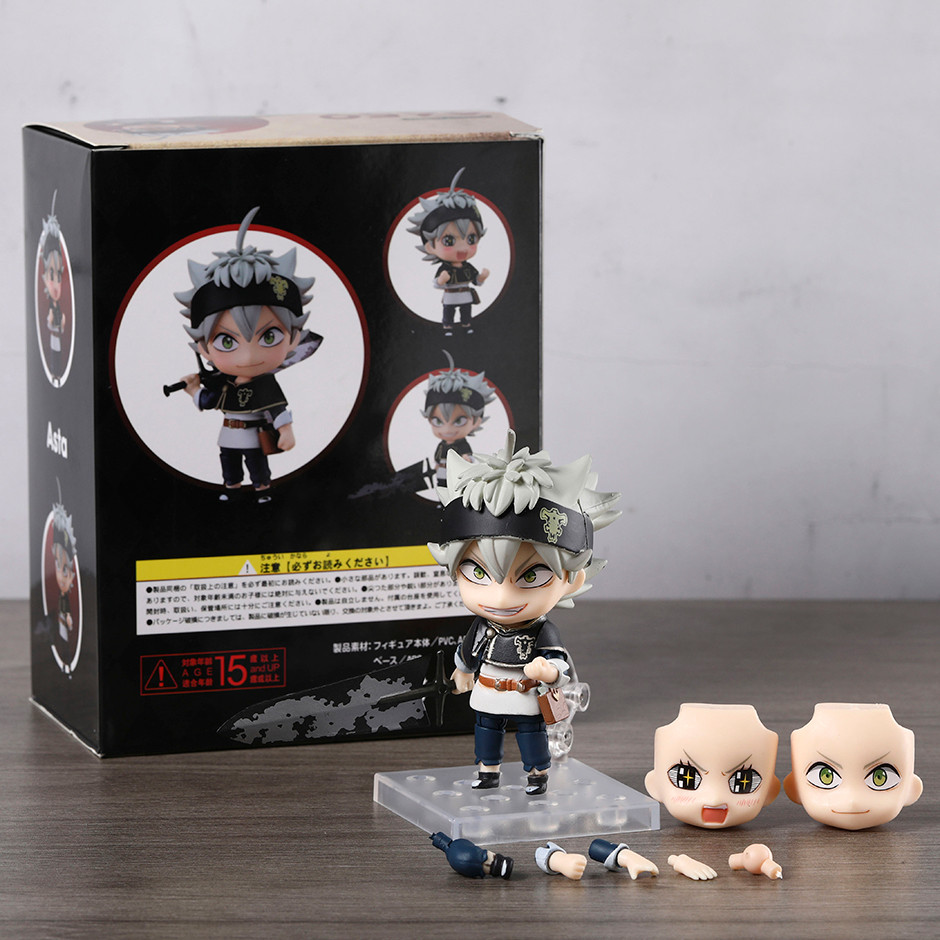 Black Clover 2659 Asta PVC Action Figure Toy Anime Q Figurine Collectible Model Doll