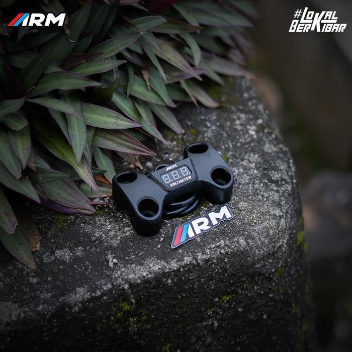 ARM RAISER STANG VOLTMETER PCX FULL CNC   Motorcycle - HITAM