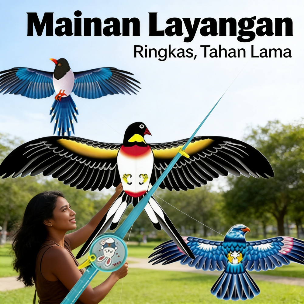 Burung Beo Elang Layang-layang Anak Berventilasi Layang-layang