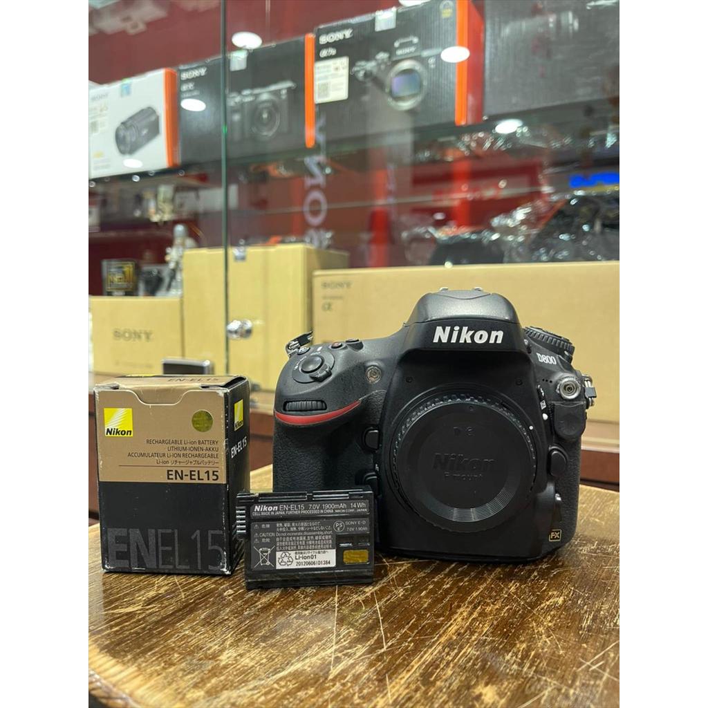 kamera second murah Nikon cam D800 / D 800 Body only + Box + batt ori