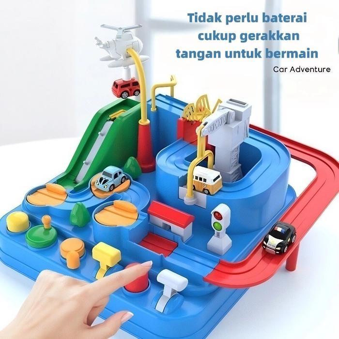 Mainan adventure car/Mainan Anak Car /Adventure Brain Game/Mainan brain game Manipulative Rescues Sq