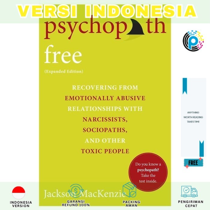 Psychopath Free by MacKenzie  (Versi Terj Indo)