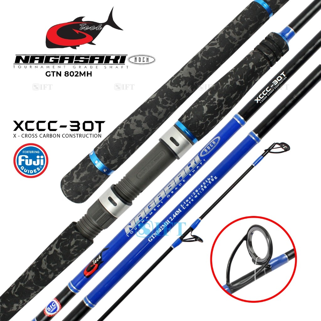 Joran G-TECH NAGASAKI ROCH 240 270 300 365 Cm | Tournament Grade Shaft Fuji Seat 802 | 902 | 1002 | 