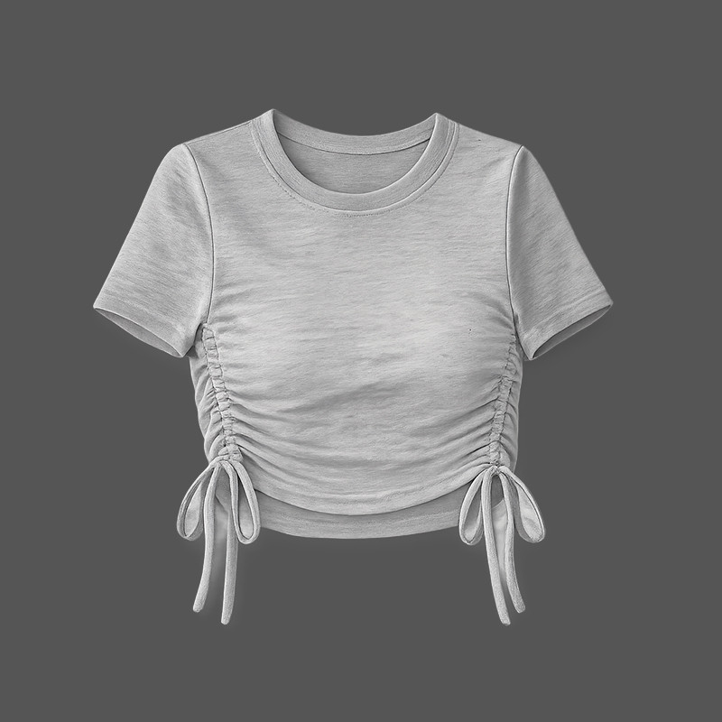 KBS-13 kaos atasan wanita croptop dancer kpop idol Y2K crop top korea jepang