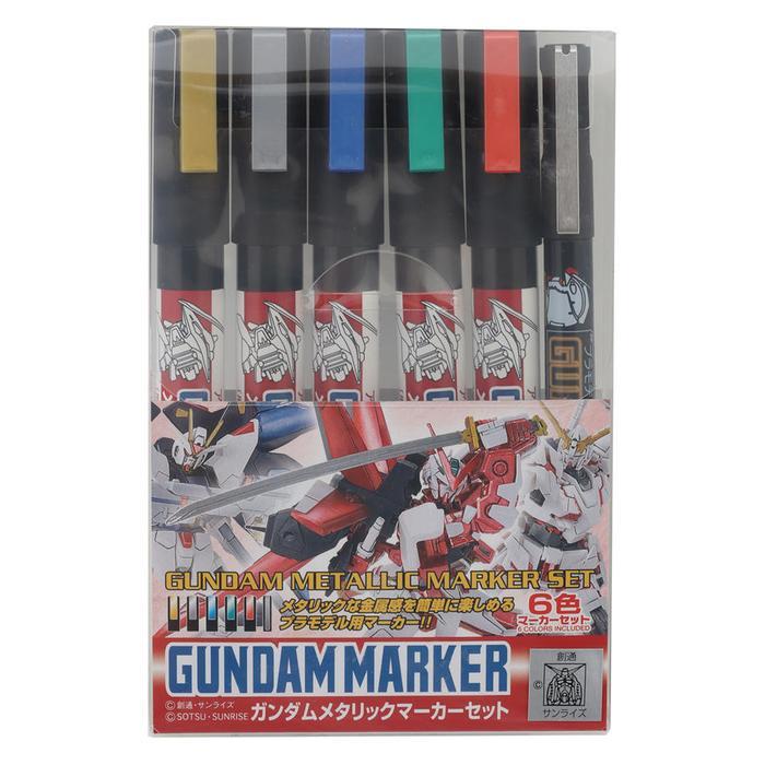 Gundam Marker Metalic Set Metallic