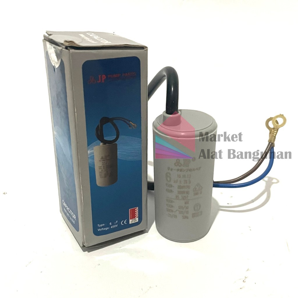 Kapasitor Bulat JP 20 uf 450 V / Kapasitor Tabung JP 20 / Capasitor Bulat Tabung 20 uf 450 V