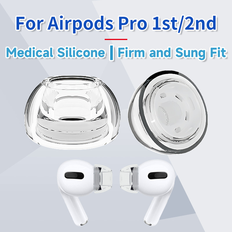 INfiter Crystal Airpods Pro Earbuds Replacement Airpods Pro 2 Ear Tips Airpods Pro 2 Eartip Airpods 