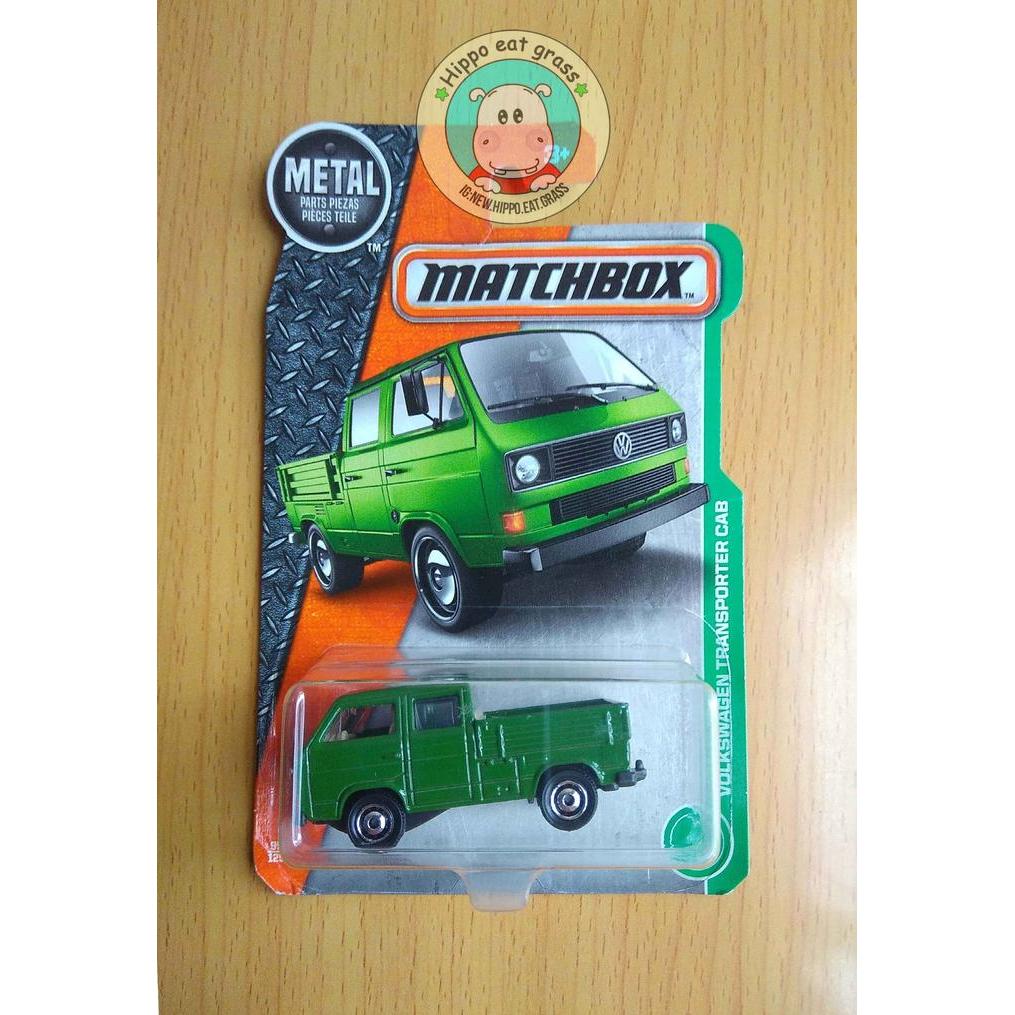 (Toys Edu) Matchbox Volkswagen Transporter Cab Green