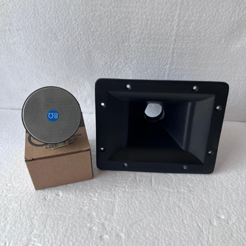 Paket Corong Horn Twiter 15x19 Plastik + Driver Tweeter LAD LD 2543 Original