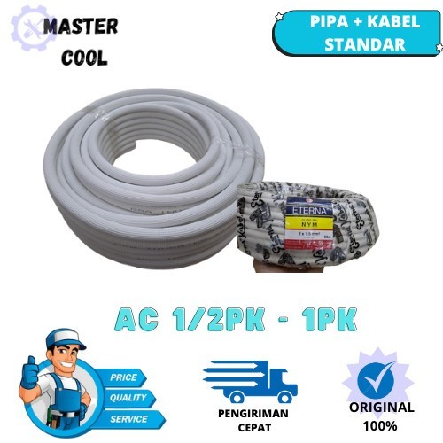 PIPA AC + KABEL AC 1/2 - 1 PK