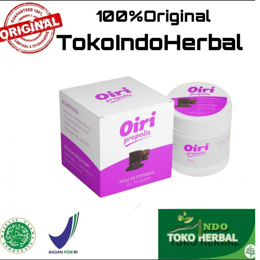 SALEP OIRI PROPOLIS ATASI MASALAH WASIR DAN AMBEYEN SALEP WASIR OIRI ORIGINAL BPOM HALAL