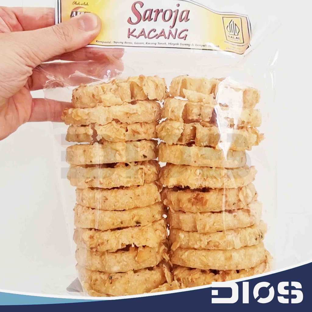 Saroja Kacang Kue Kembang Goyang Bunga Seroja Spesial Bandung