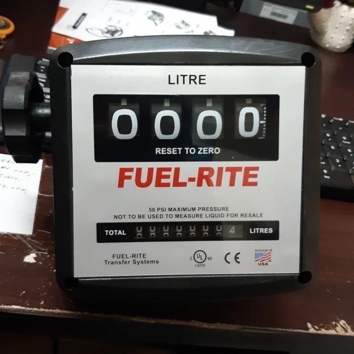 fuel rite 4 digit Flowmeter solar fuel rite 1 inchi Flow meter solar