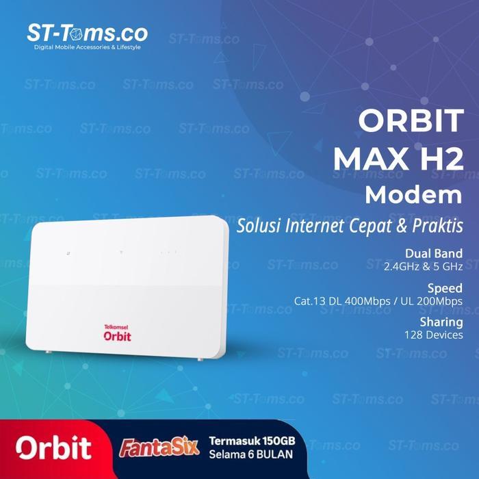 Huawei B636 Modem Orbit Max H2 Telkomsel Free Kuota