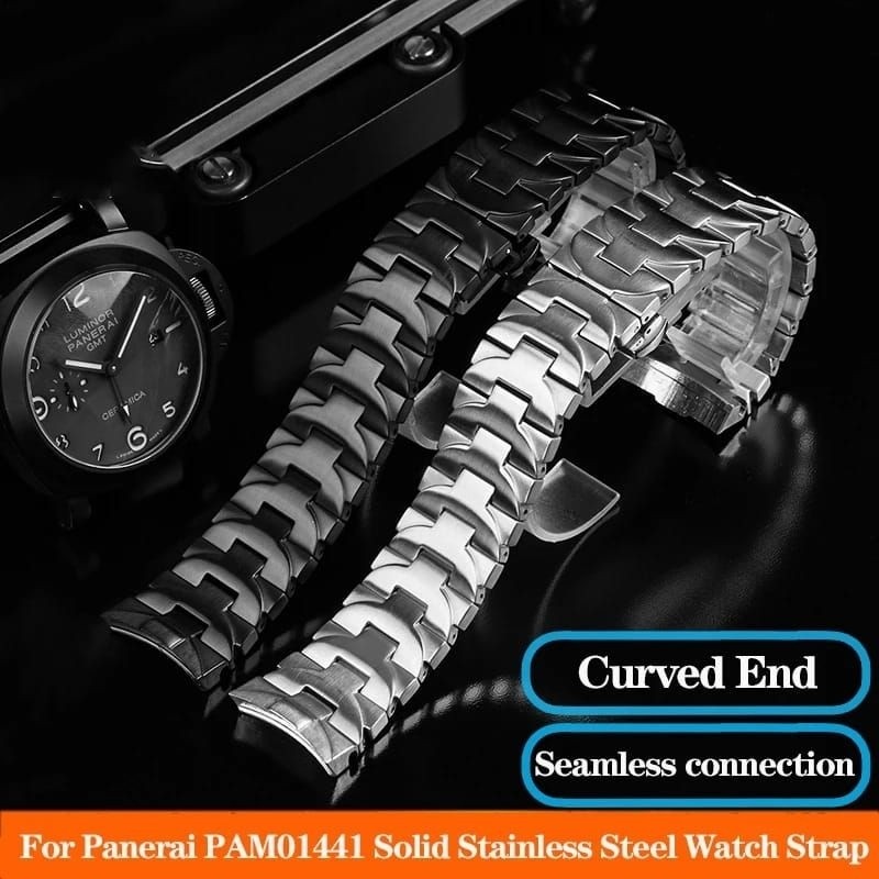 Bracelet Rantai Tali Jam Tangan Panerai PAM441 PAM111 Rantai Steinless Steel 22mm 24mm For Panerai L