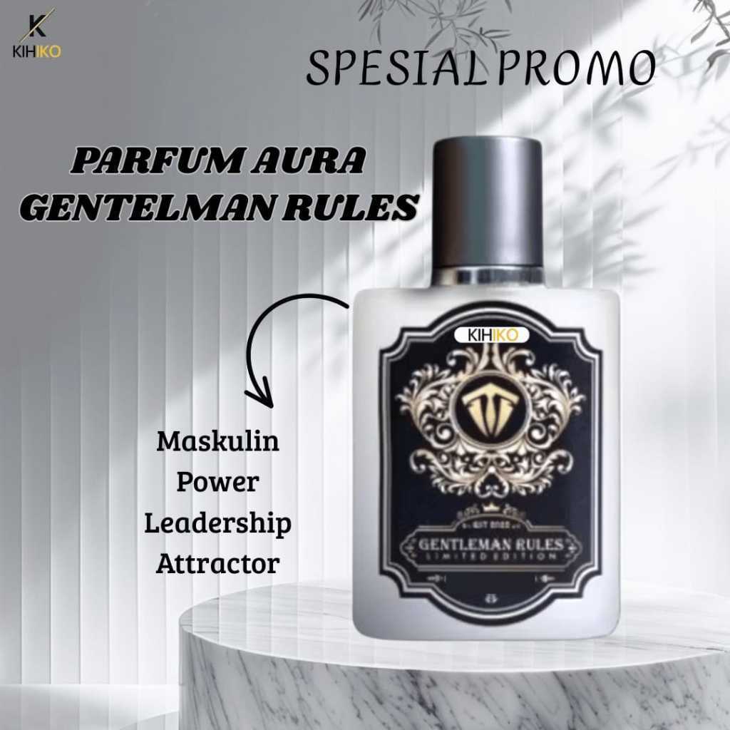 [Y]Parfum Aura GANTELMAN RULES Parfum Pria Fresh Maskulin