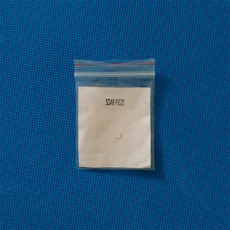 Piezoelectric Ceramic Plate Transducer 3*3*0.53mm-PZT5 Ultrasonic Sensor Energy/Electricity harvesti