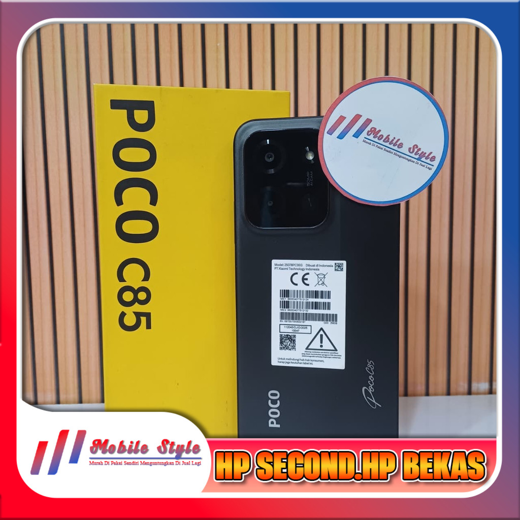 Realme C85 4G Ram 6/128GB | Ram 8/128GB | Ram 8/256GB Second Pusat Gadget