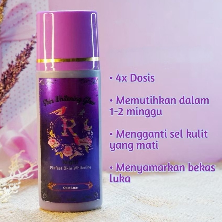 [PROMO 4.4 ] HB NIGHT GLOW 4X DOSIS | HB PEMUTIH BADAN | BODY LOTION WHITENING