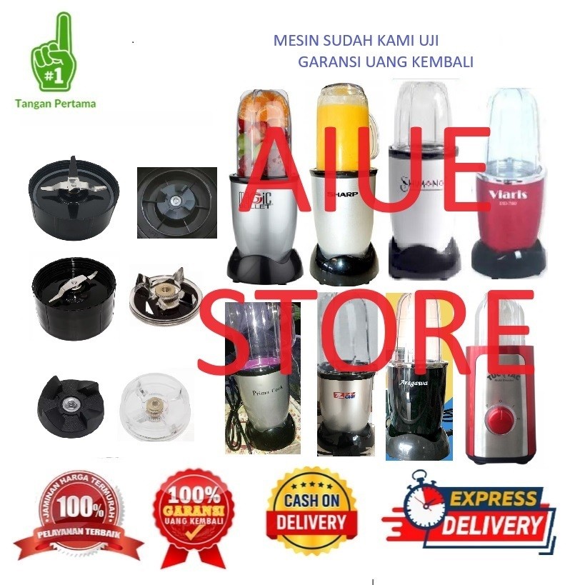Sparepart Mesin Pisau Gelas blender untuk Sharp magic bullet SHARP Blazter Blaster Mix N Blend PRIMA