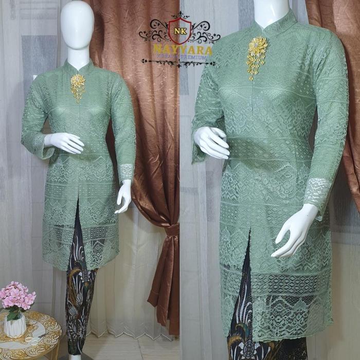 Kebaya Bridesmaid  Kebaya Modren Kebaya Tunik  Kebaya Lamaran  Kebaya Kondangan  Kebaya Wisuda - HIJ