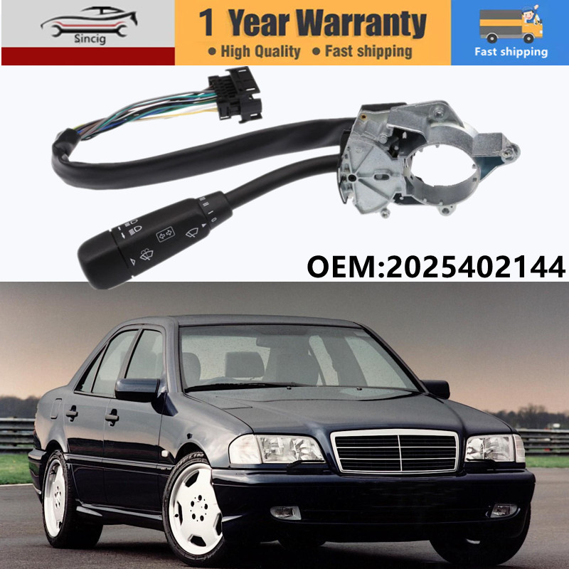 Saklar Indikator Mobil Saklar Wiper Saklar Lampu Sein Untuk Benz W202 C200 C220 C230 C180 C250 C280 