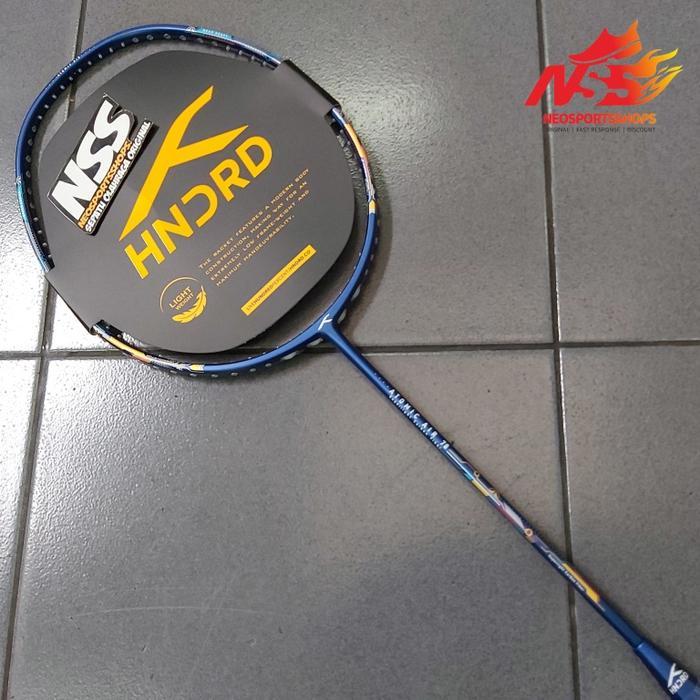 Raket Badminton HUNDRED HNDRD Atomic Air 78 Original - navy silver, HNDRD S600