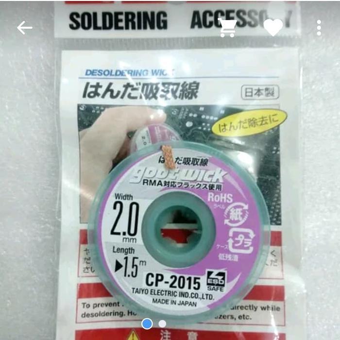 Solder Wick Goot Japan Original