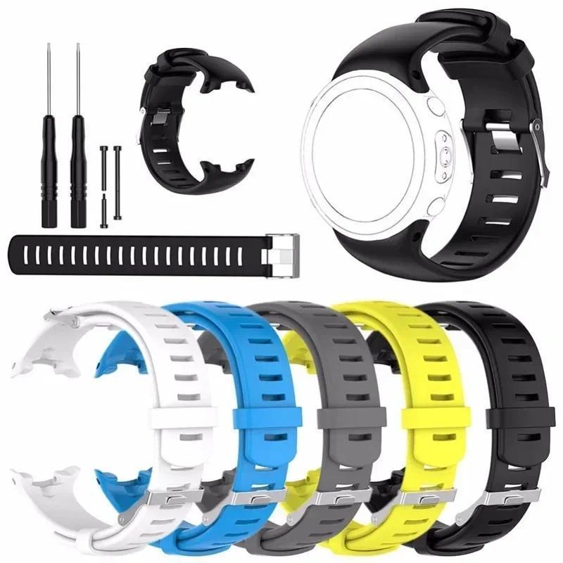 Silicone Sport Strap For Suunto D4 D4i Smart Wat Replacement Wristband bracelet For SUUNTO Novo ve W
