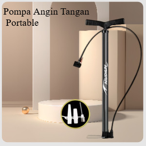 Pompa Angin Tangan Portabel  Universal Untuk Sepeda Listrik/ Motor/Mobil Dan Bola/Praktis Dan Awet