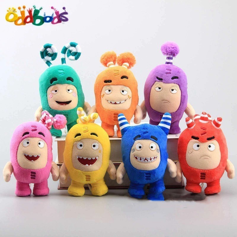 Boneka Oddbods Yelvo Halus Mainan Anak