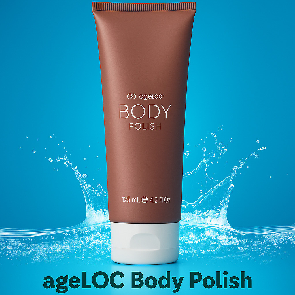 ageLOCC® Body Serum Body Scrub Kulit Tubuh NUS Skin - ageLOC® Body Polish Ed 08/2026 Scrub Nu  Skin 
