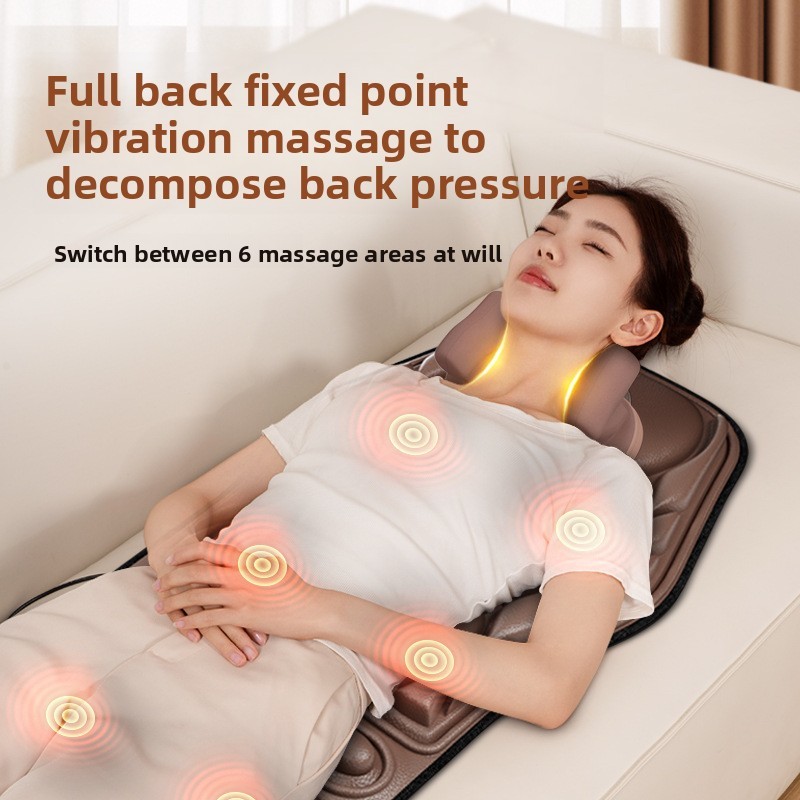 Car Cervical Massager Household Electric Airbag Massage Cushion Precise Kneang Vibration Hot Compres