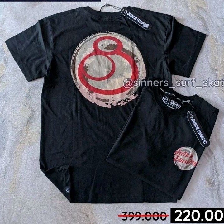 (COD) kaos Juice Ematic original - size M