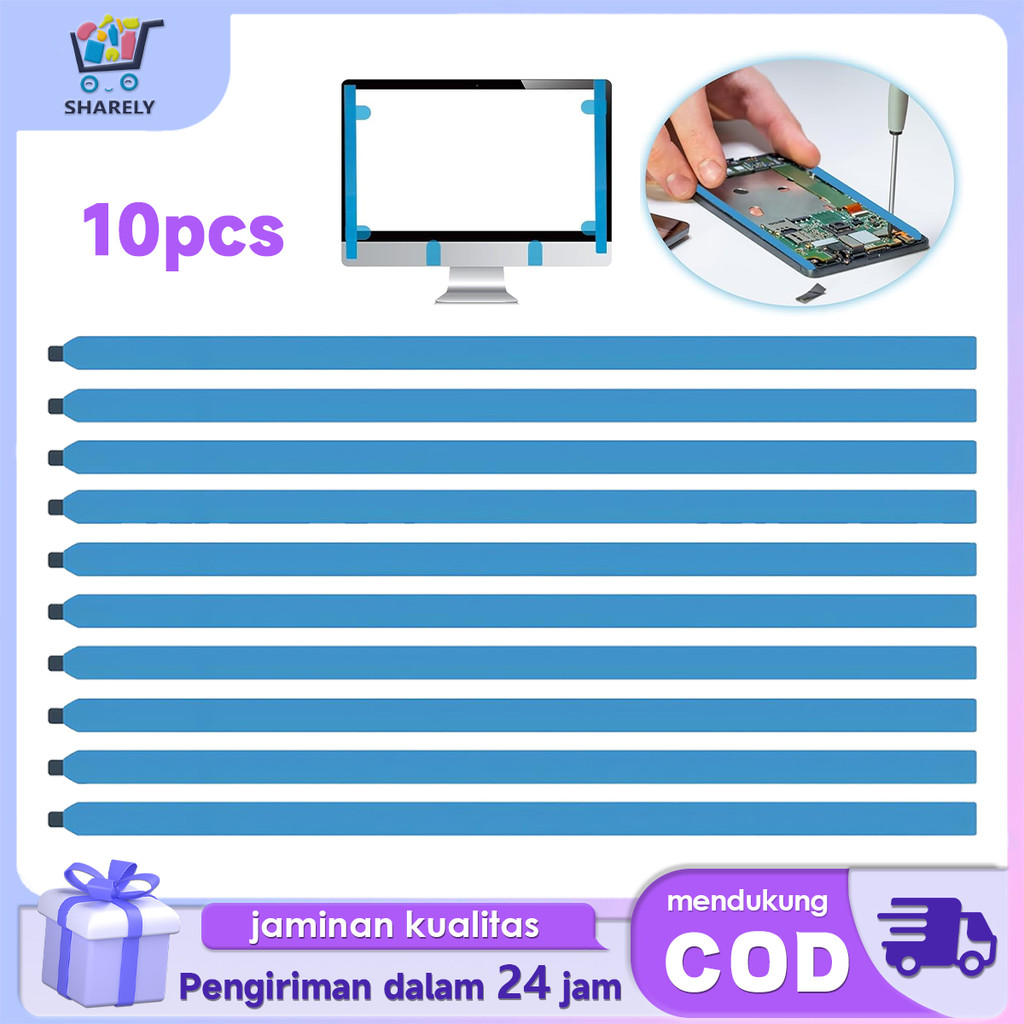 Lem LCD Laptop 10pcs Double Tape LCD Universal Lem Perekat Untuk Perbaikan Handphone Dan Laptop