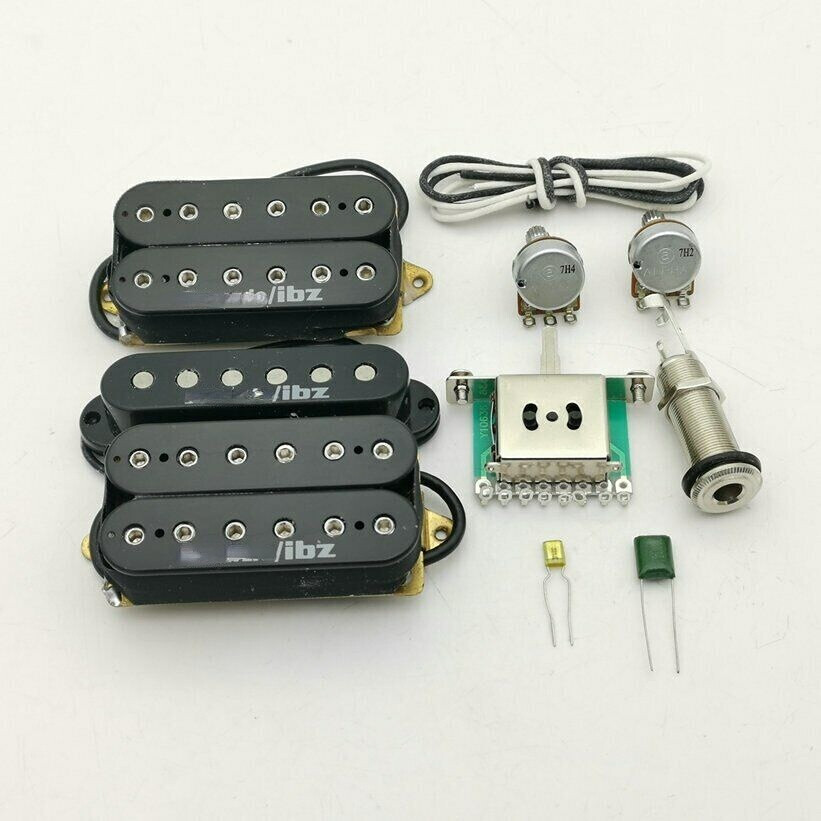 Penjemputan Gitar HSH Electric Guitar Pickup Humbucker Set
