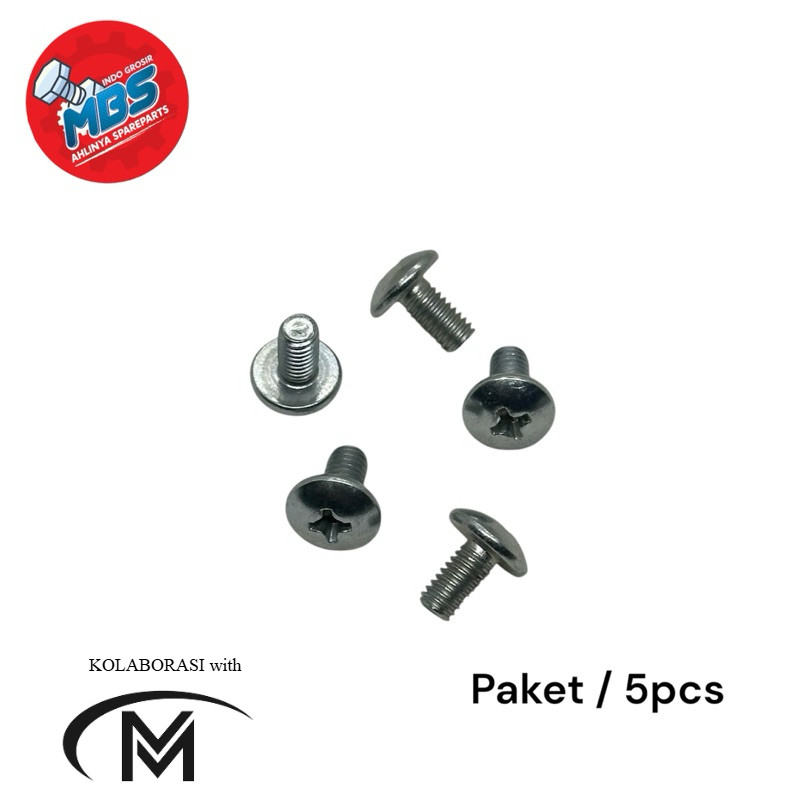 Baut M4x8 Payung Paket 10pcs baut 8