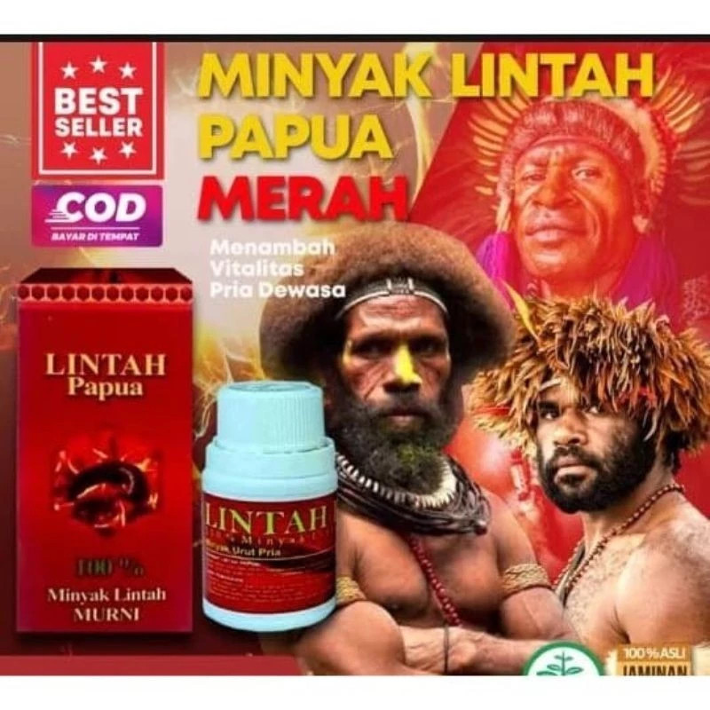 Asli Berkualitas Minyak-Lintah-Merah-Papua besar kekar dan berotot untuk si jhhoneyy anda  isi 60ml 
