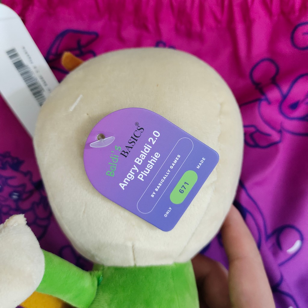 Makeship Basically Games Baldi Plush
