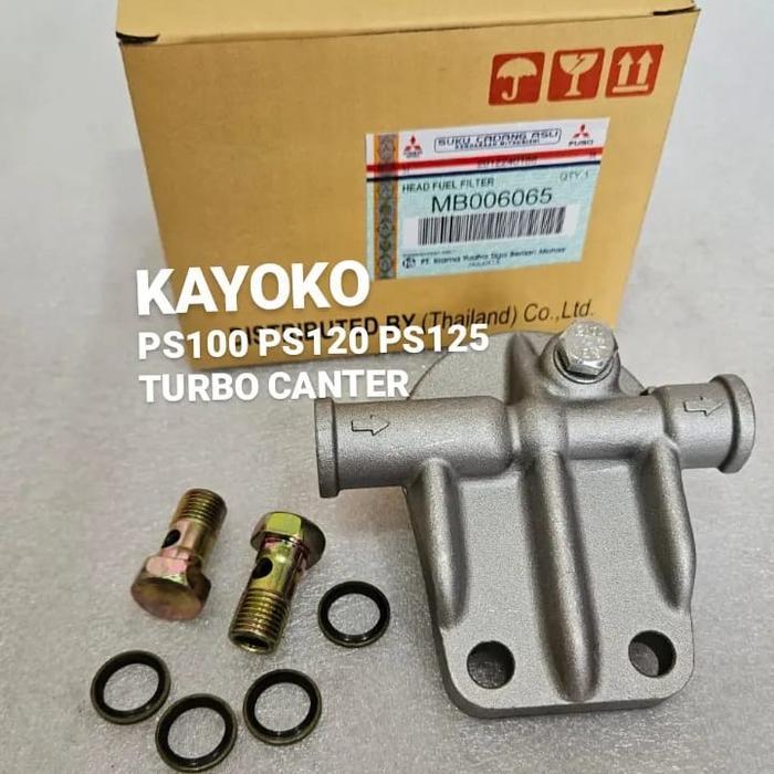 BODY FUEL FILTER SOLAR HEAD FUEL FILTER PS100 PS120 PS125 TURBO CANTER MB006065 QUALITY