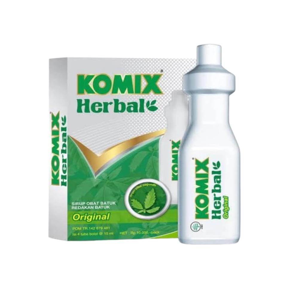 Komix Obat Herbal Original 4 x 15 ml